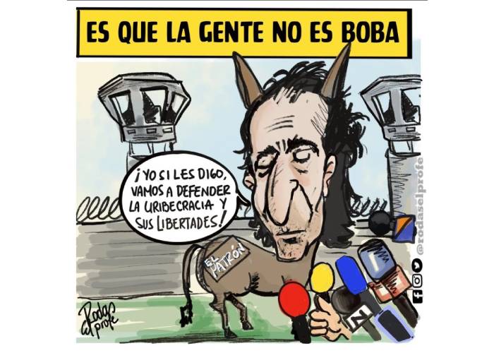 Caricatura: Es que la gente no es boba