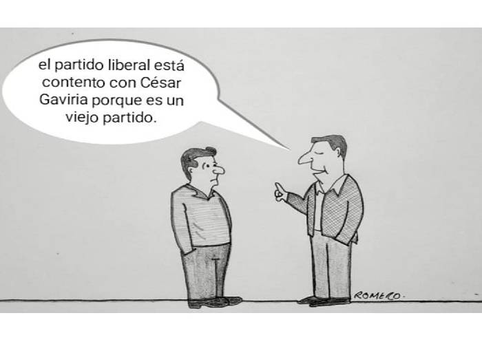Caricatura: El viejo partido