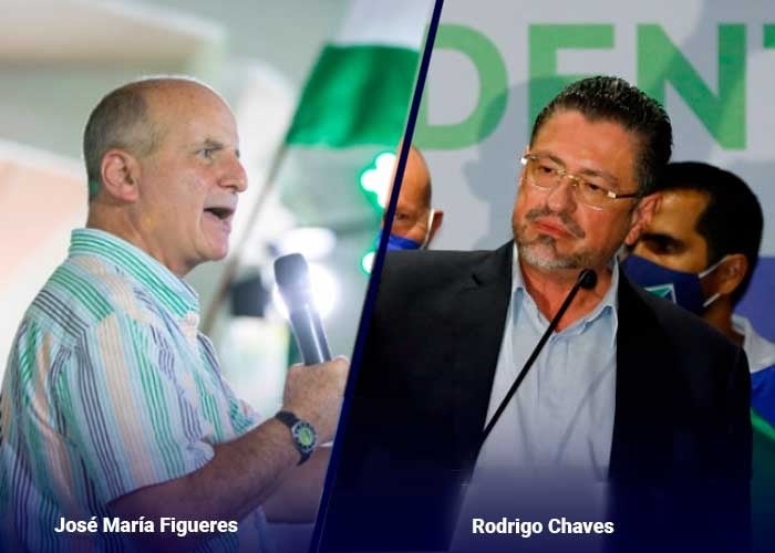 El expresidente Figueres y el exministro Chaves compiten por la presidencia de Costa Rica