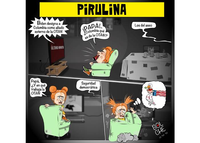 Caricatura: Pirulina