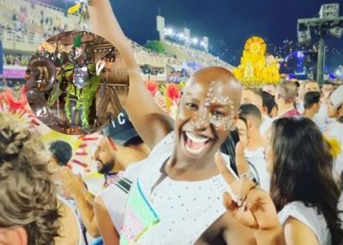 Camilo Zamora, el mesero que logró ser el único bailarín colombiano en el Carnaval de Río de Janeiro