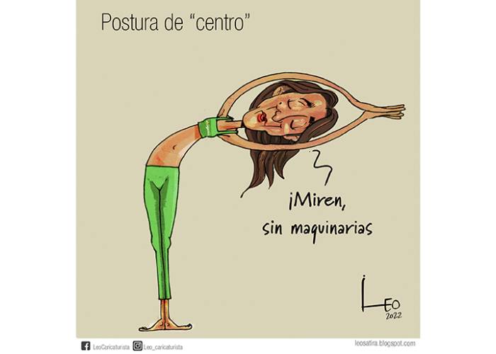 Caricatura: Postura de 