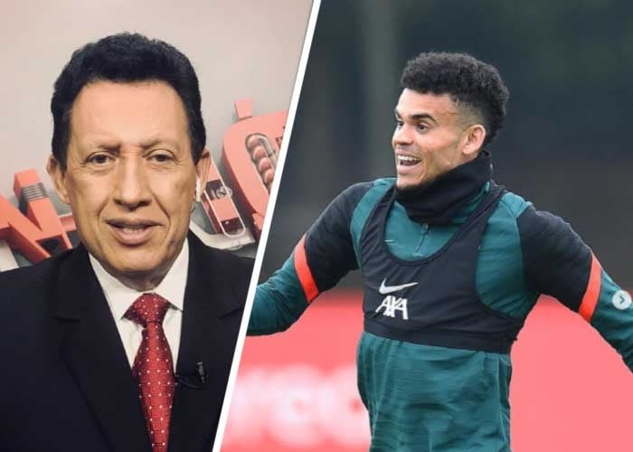 La nueva estupidez de Oscar Rentería: creer que Luis Diaz no da la talla en el Liverpool