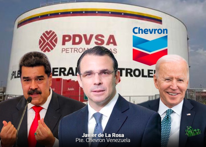 La petrolera gringa Chevron, la gran ganadora con el abrazo Biden-Maduro