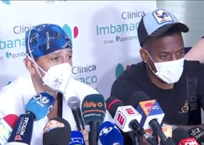 Sentido mensaje del jefe médico de la clínica Imbanaco al dar la fatal noticia de la muerte de Rincón