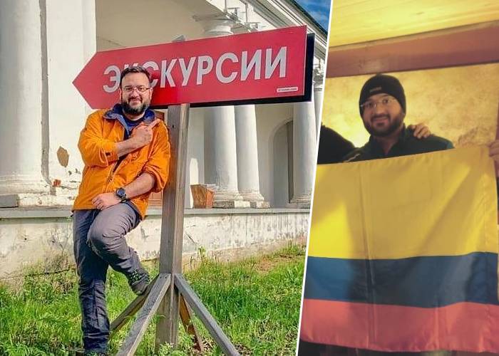 El colombiano arrestado en Rusia por 'fake news'