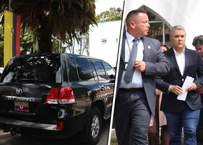 Las 23 camionetas a prueba de bala con las que se moviliza Duque y su familia