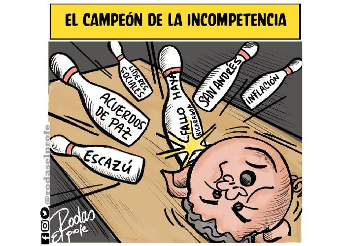 Caricatura: El campeón de la incompetencia