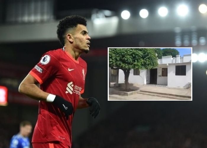 La humilde casa de Luchito Diaz en Colombia