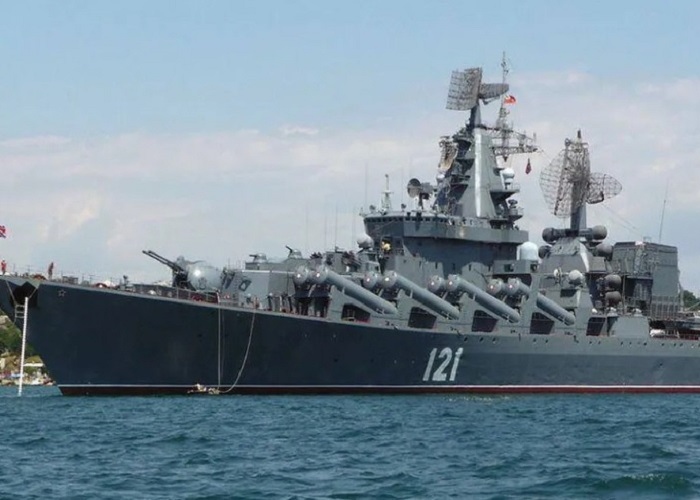 El barco militar más importante de Rusia fue hundido por Ucrania