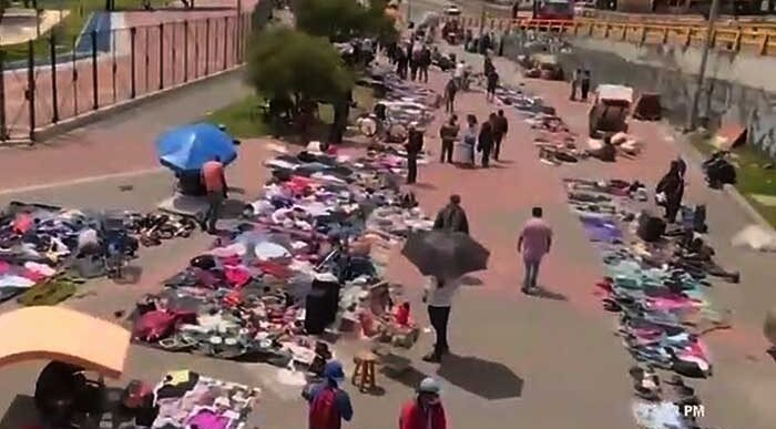  - El mercado de pulgas de los más pobres de Bogotá donde hasta la basura se vende