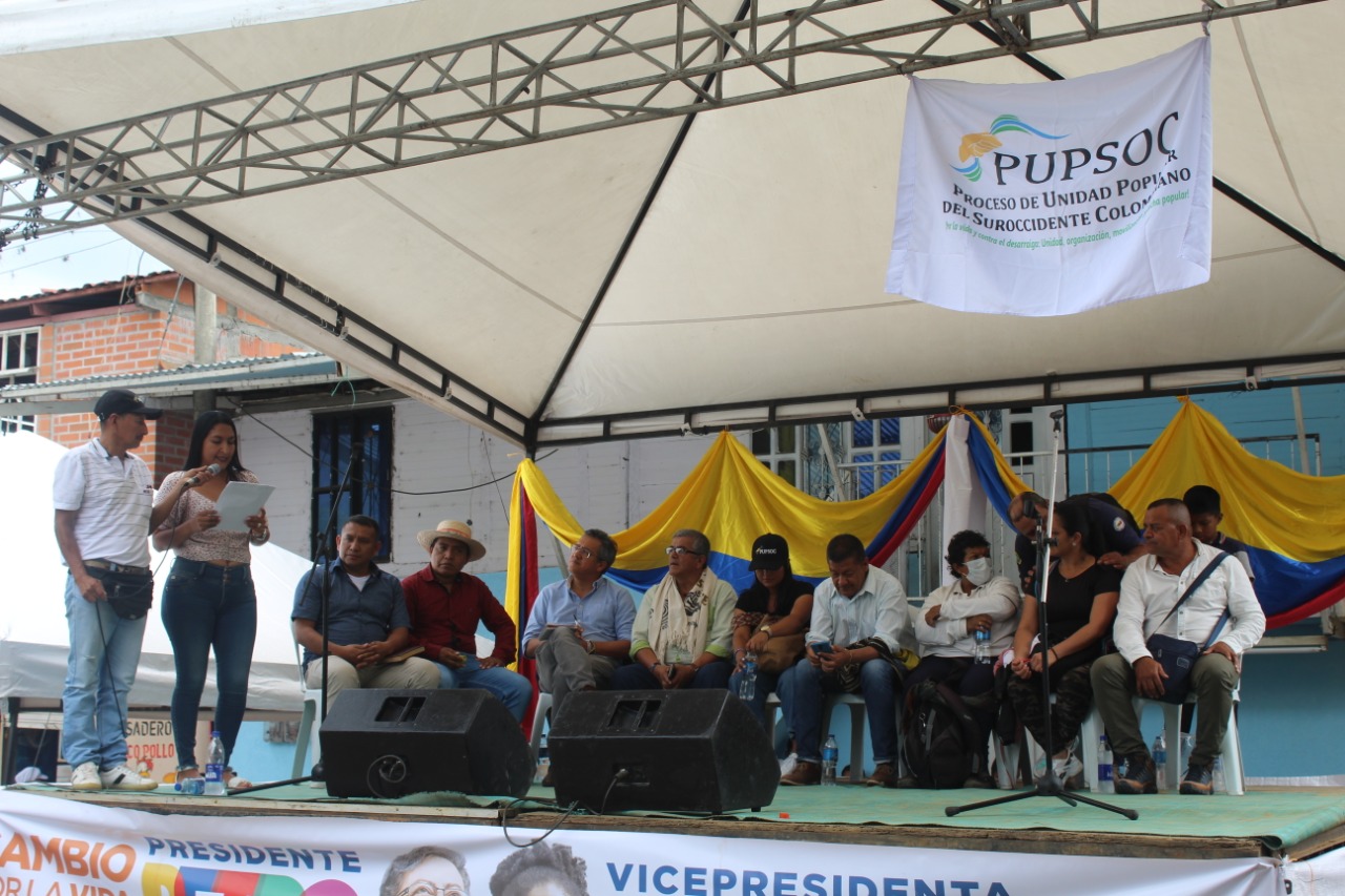  - Las asociaciones campesinas del Cauca presentan propuestas a congresistas del Pacto Histórico