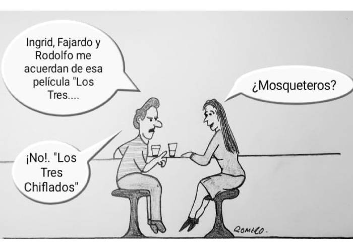 Caricatura: ¡Candidatos de película!