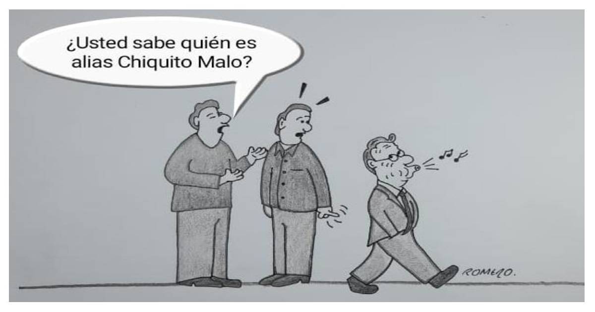 Caricatura: El otro 'Chiquito Malo'