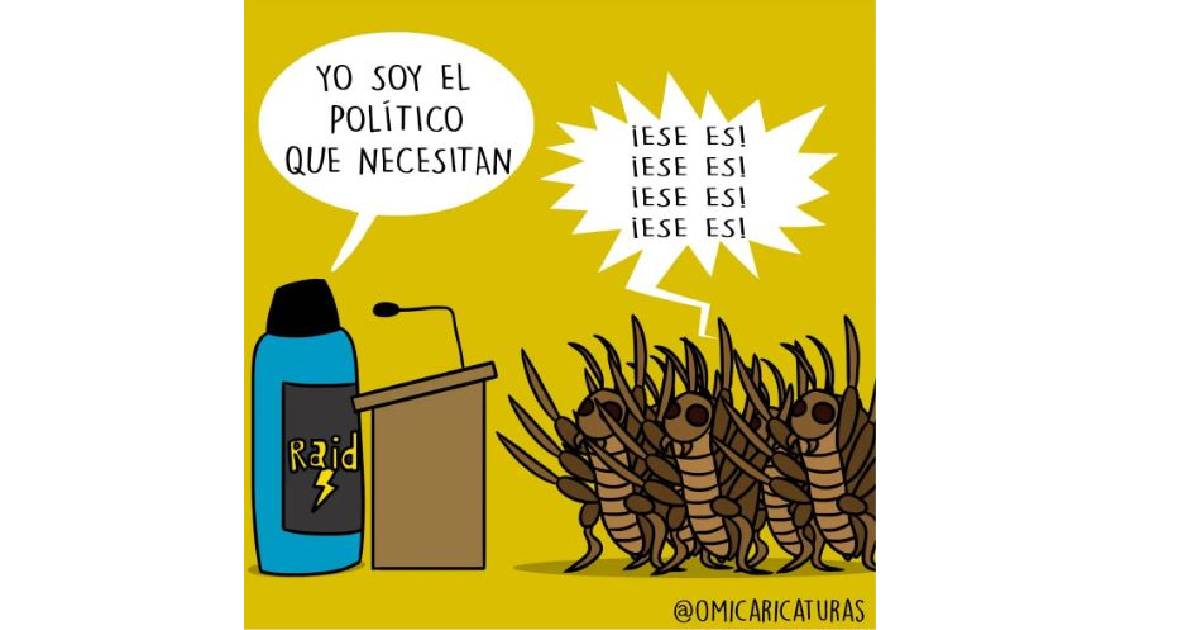Caricatura: El toxipolítico
