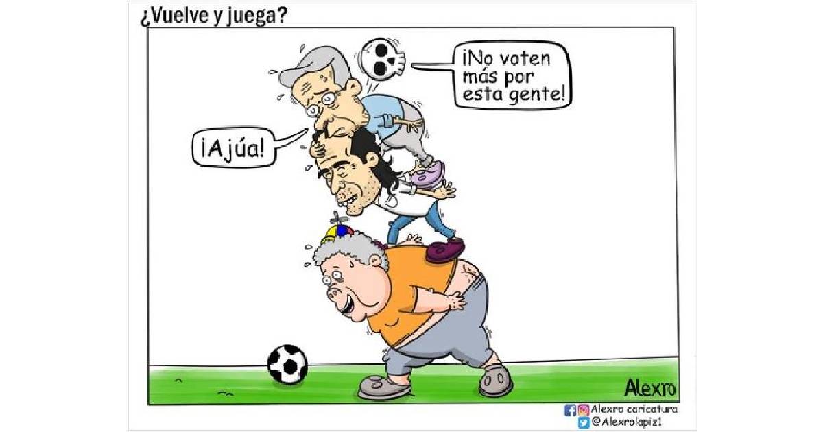 Caricatura: ¿Vuelve y juega?