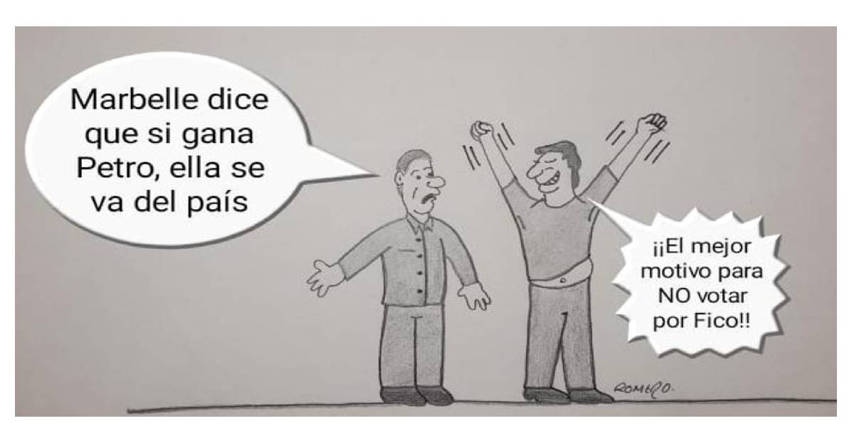 Caricatura: Fuga de cerebros