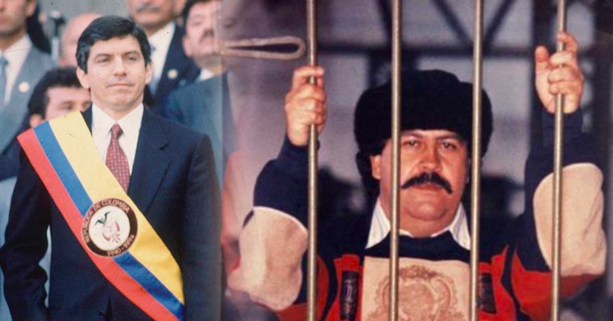 ¿Se acuerdan cuando Pablo Escobar arrodilló a Cesar Gaviria?