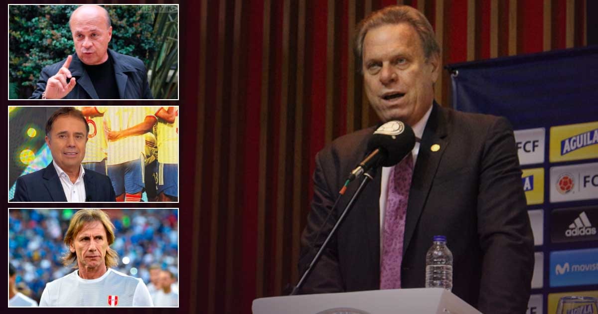 Golpe a Carlos Antonio Vélez, Cesar Augusto y los amigos de la Federación: Gareca técnico de Colombia