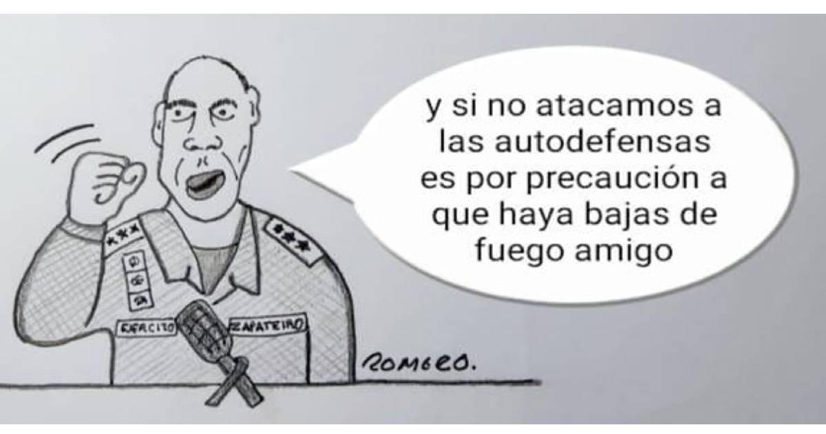Caricatura: Se levantó el paro armado