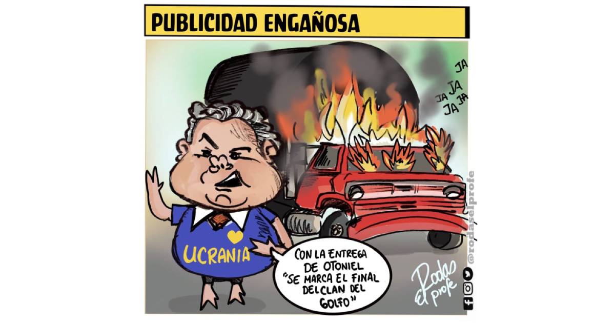Caricatura: Publicidad engañosa