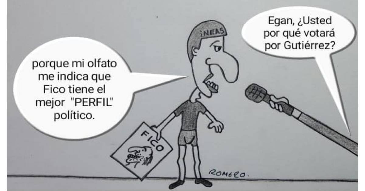 Caricatura: El olfato político de Egan Bernal