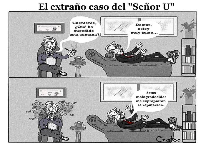 Caricatura: El extraño caso del señor U