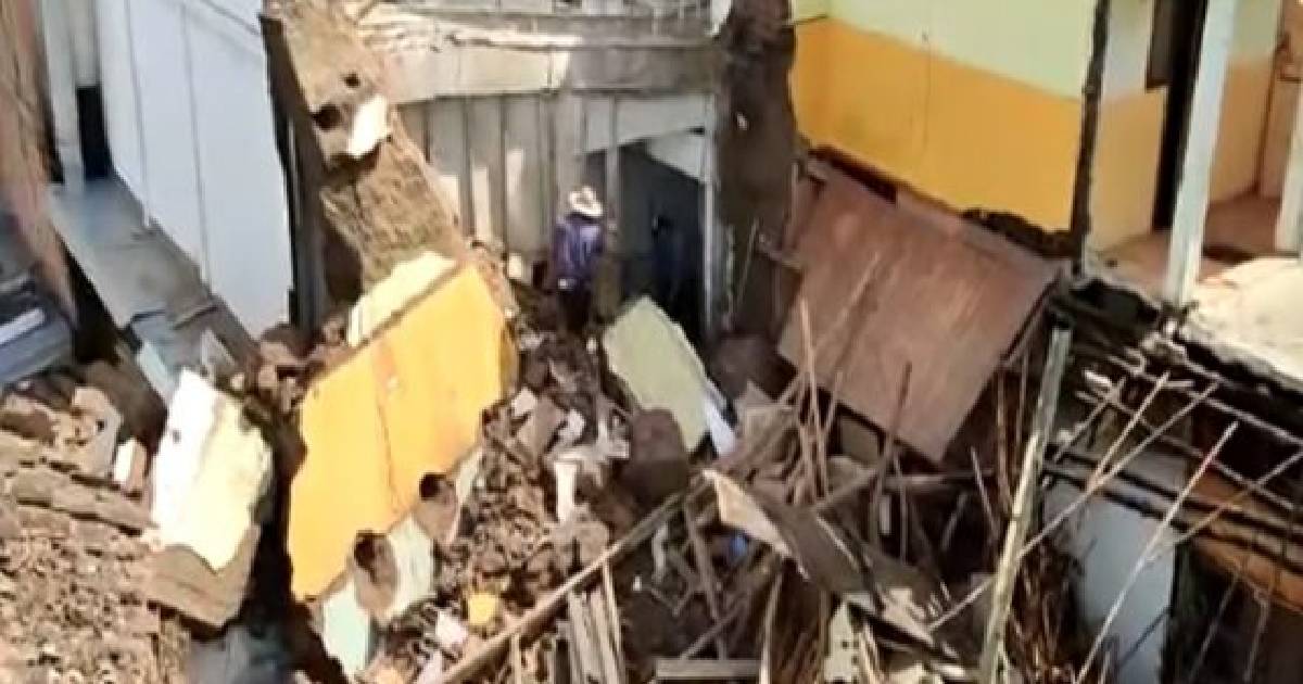 Así fue la destrucción de la Alcaldía de El Tambo, tuvieron que suspender servicios