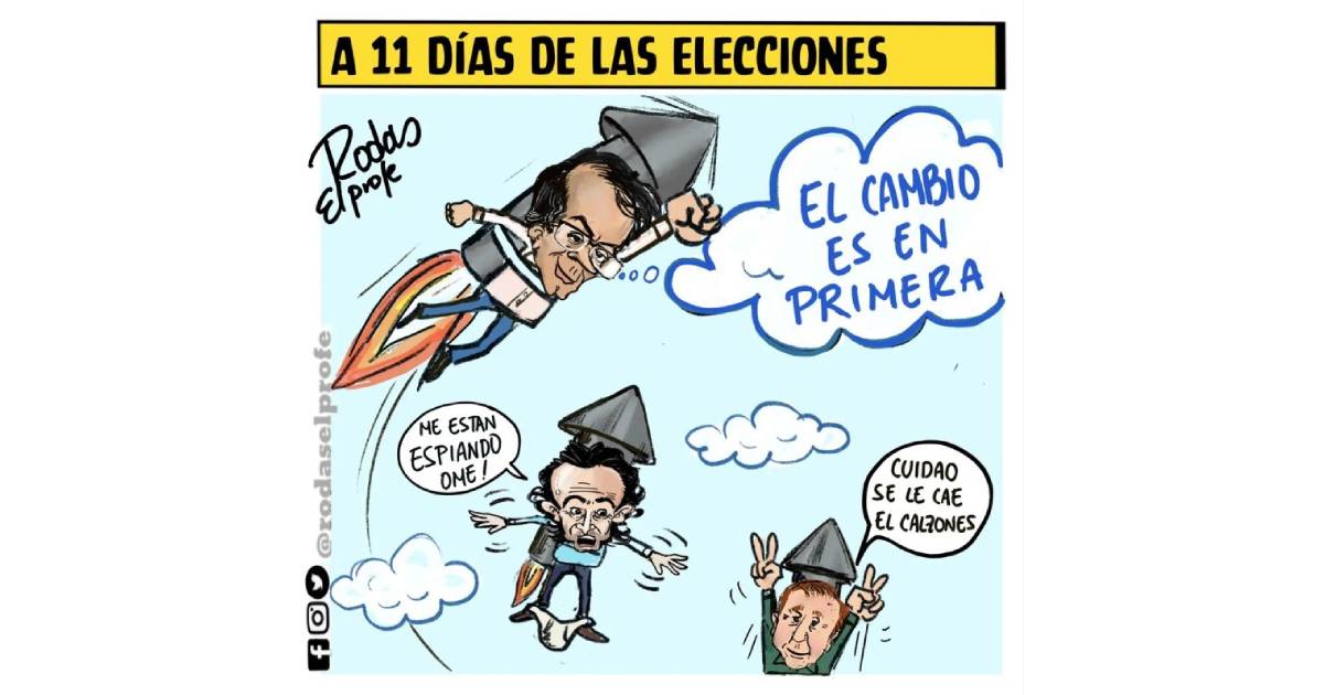 Caricatura: A 11 días de las elecciones