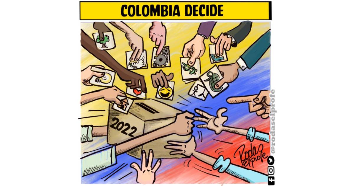 Caricatura: Colombia decide