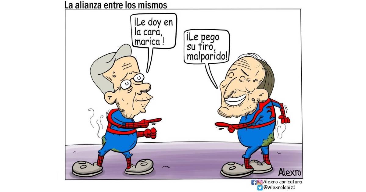 Caricatura: La alianza entre los mismos