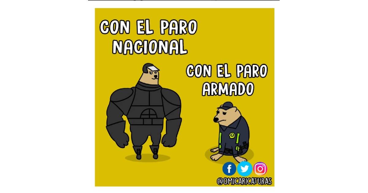 Caricatura: Con el paro armado...