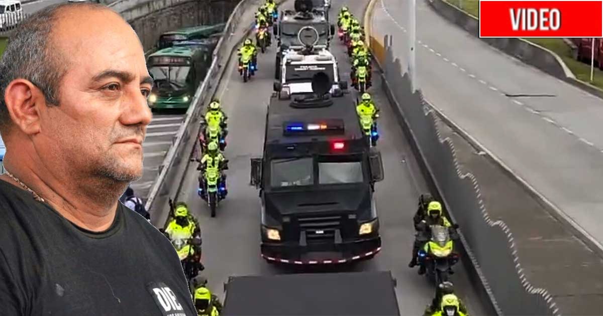 Otoniel rumbo a EE.UU, un avión de la DEA lo espera en la Catam