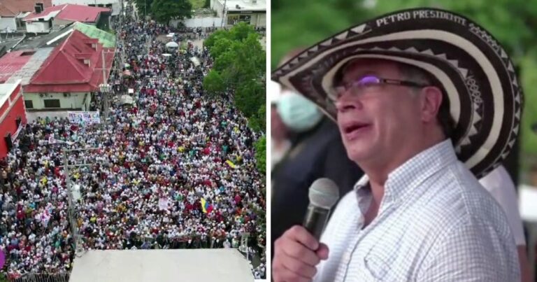  - La Ñoñomania se entusiasmó con Petro y lo recibieron en Sahagún