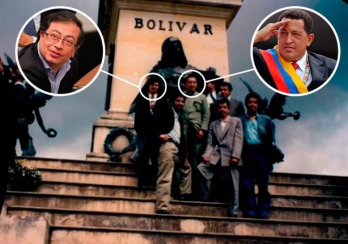  - Cuando Gustavo Petro le celebró a Hugo Chávez su cumpleaños 40 en Bogotá