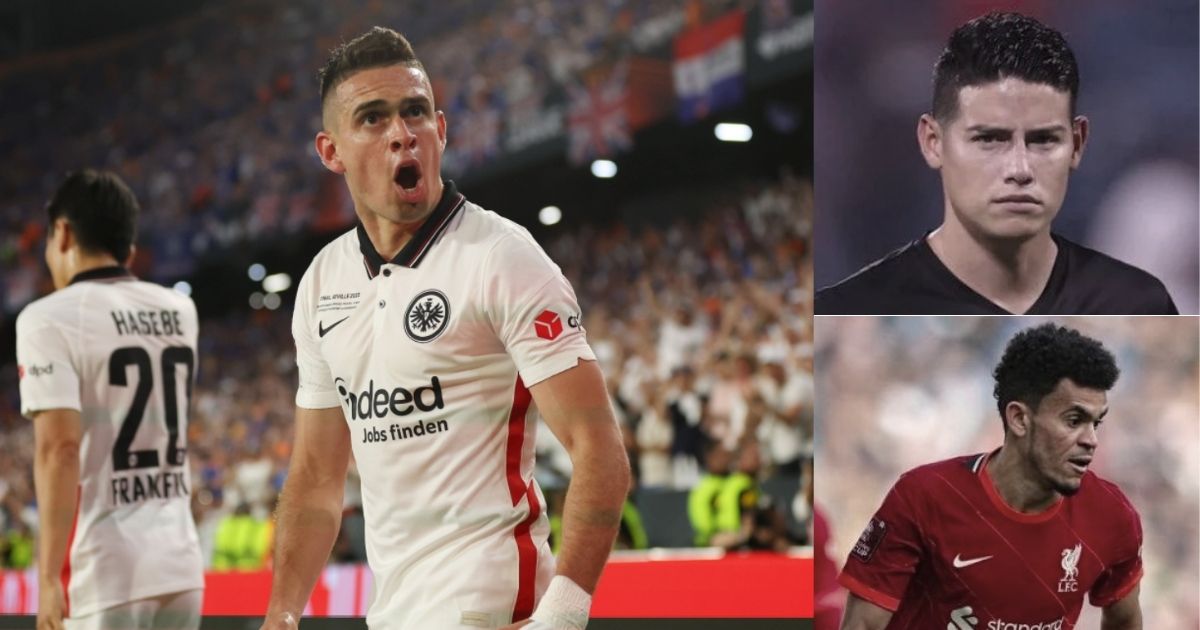 La hazaña conseguida por Rafael Santos Borré que nunca podrán igualar Luis Díaz ni James