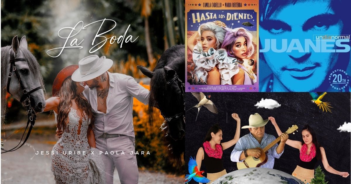 Juanes, Jessi Uribe, Paola Jara y más noticias musicales