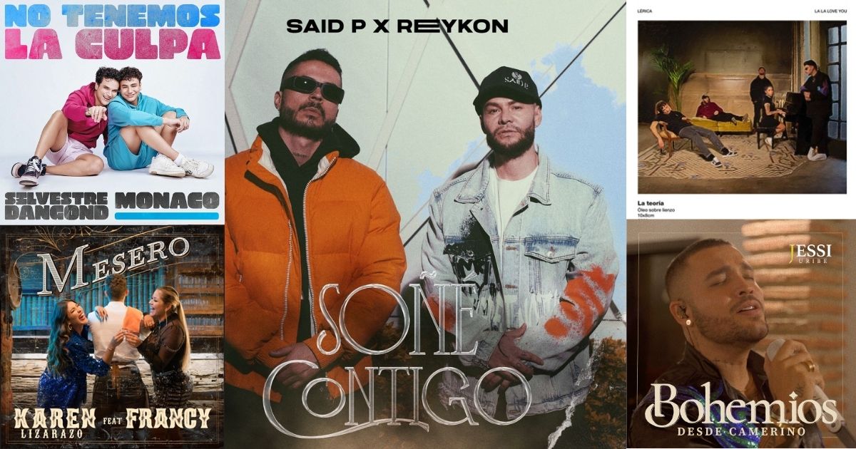 Silvestre, Francy, Reykon y más estrenos musicales