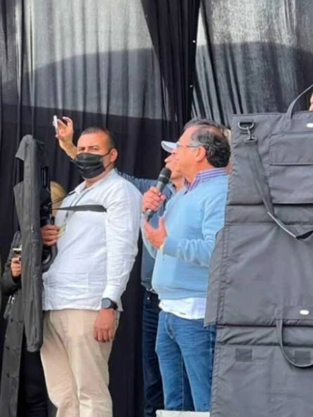 Los macancanes que escoltan a Gustavo Petro