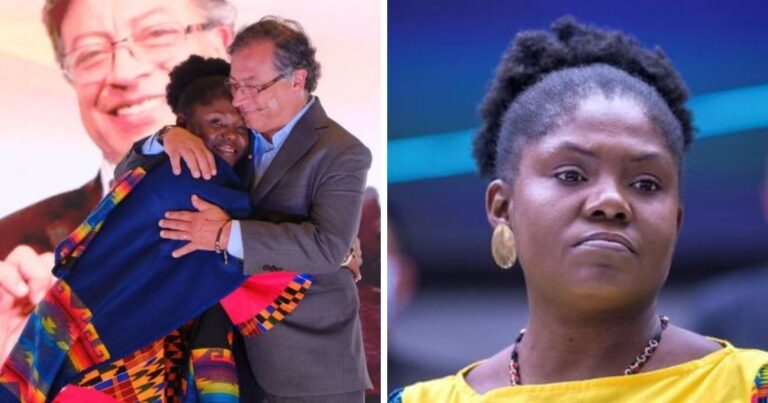  - Petro sentó en la banca a Francia Márquez