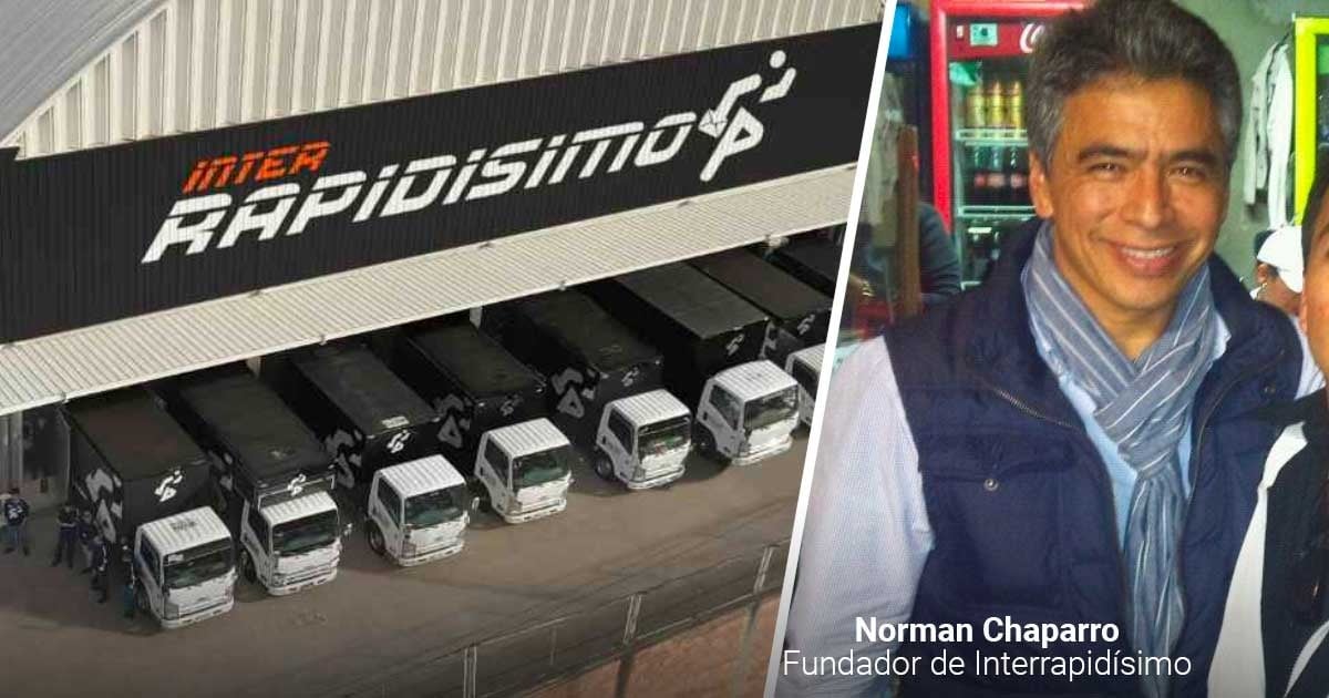 El mensajero detrás del fenómeno de los envíos: Interrapidísimo