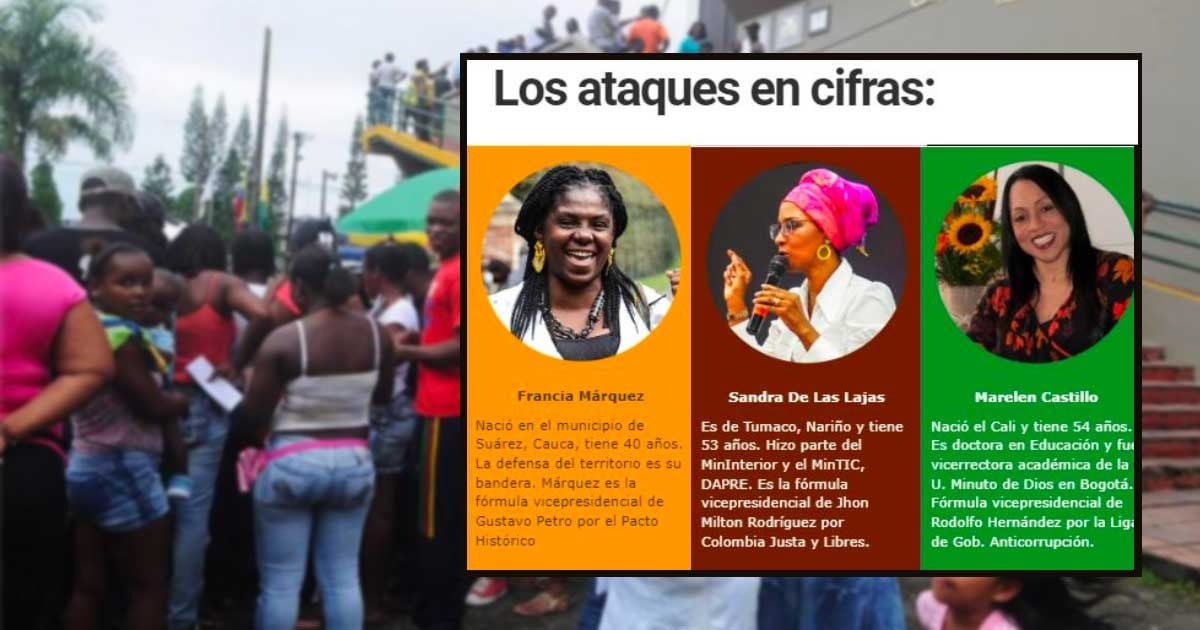 Racismo y misoginia en las elecciones colombianas