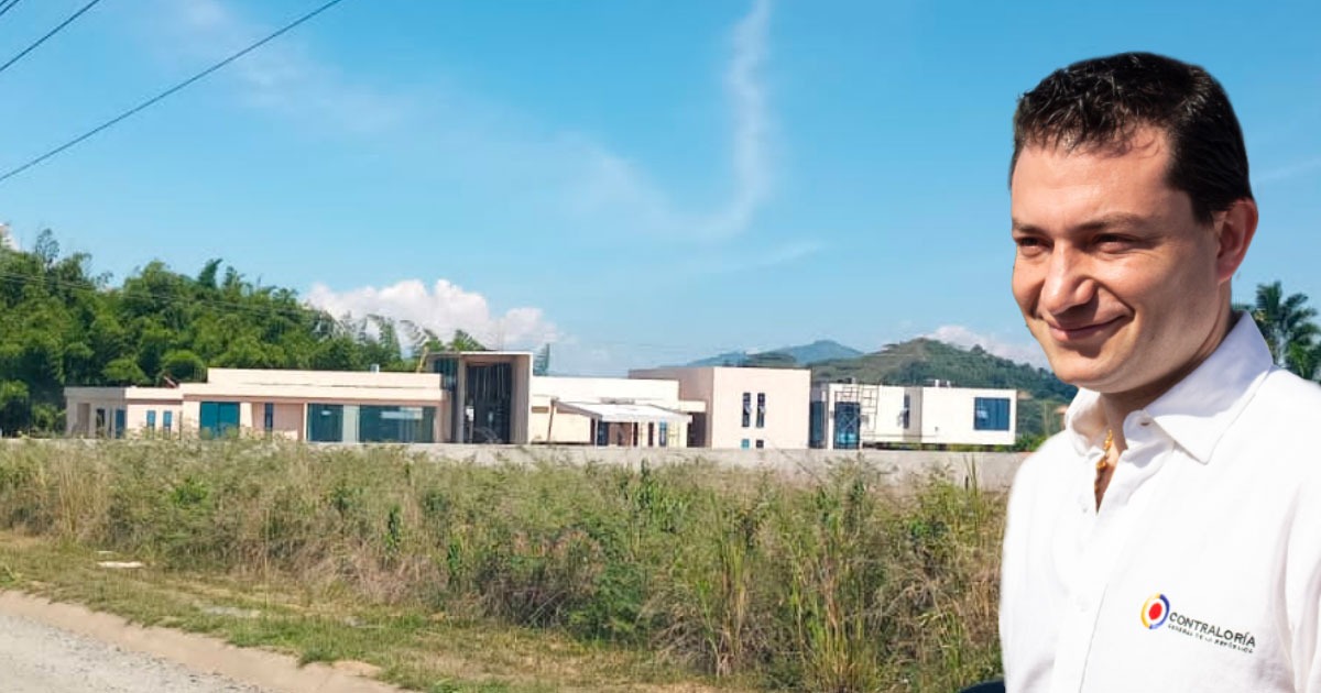 La mansión del contralor Felipe Córdoba en el condominio Malabar de Pereira