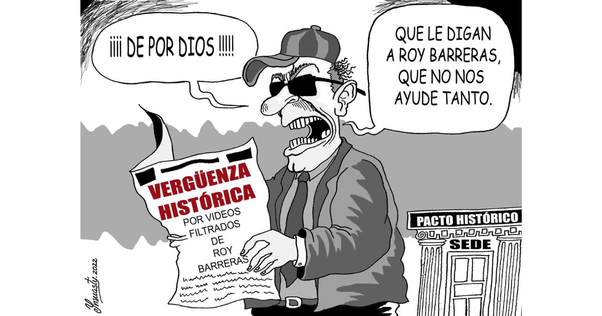 Caricatura: Los escándalos de Roy Barreras