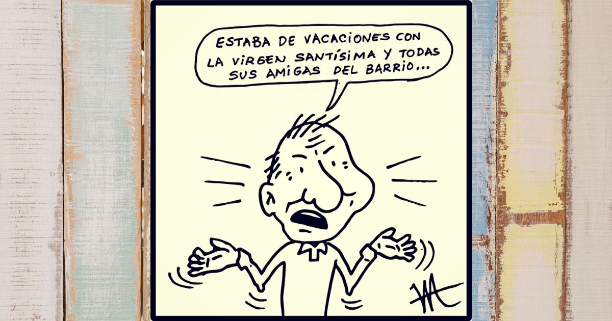 Caricatura: De vacaciones