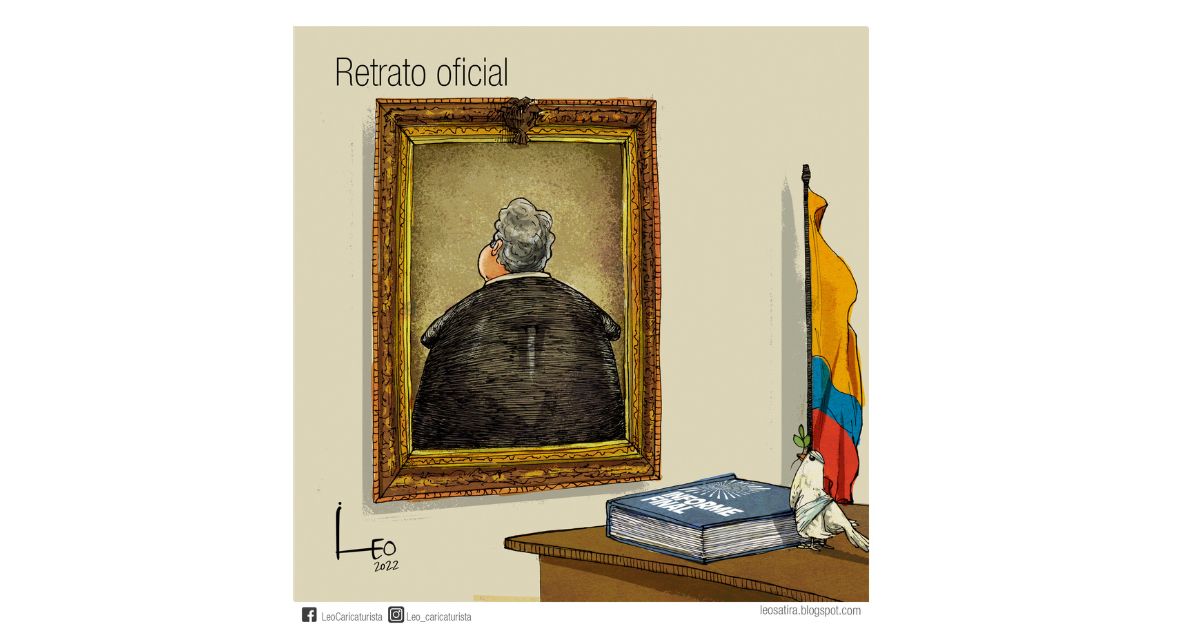 Caricatura: Retrato oficial