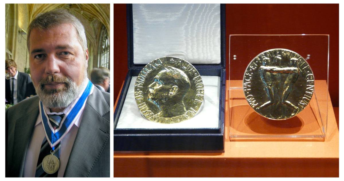 El premio nobel que subastó su medalla de oro para ayudar a Ucrania