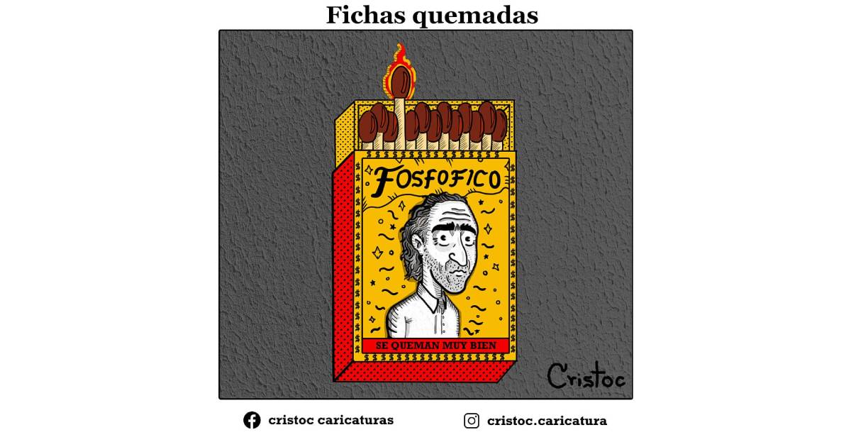 Caricatura: Fichas quemadas