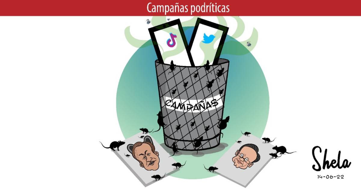 Caricatura: Campañas podríticas