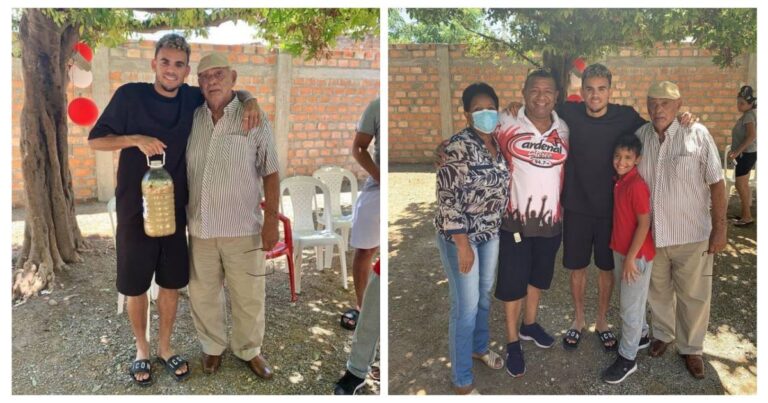  - Las cortas vacaciones de Luis Díaz en su natal Barrancas (La Guajira)